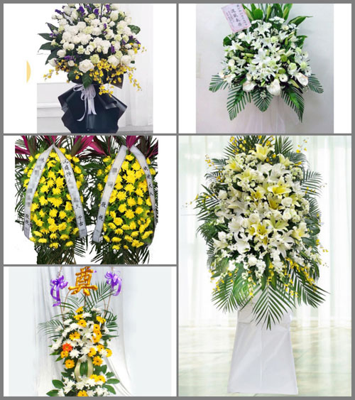 新疆伊犁州奎屯市天北新区白事花篮预定